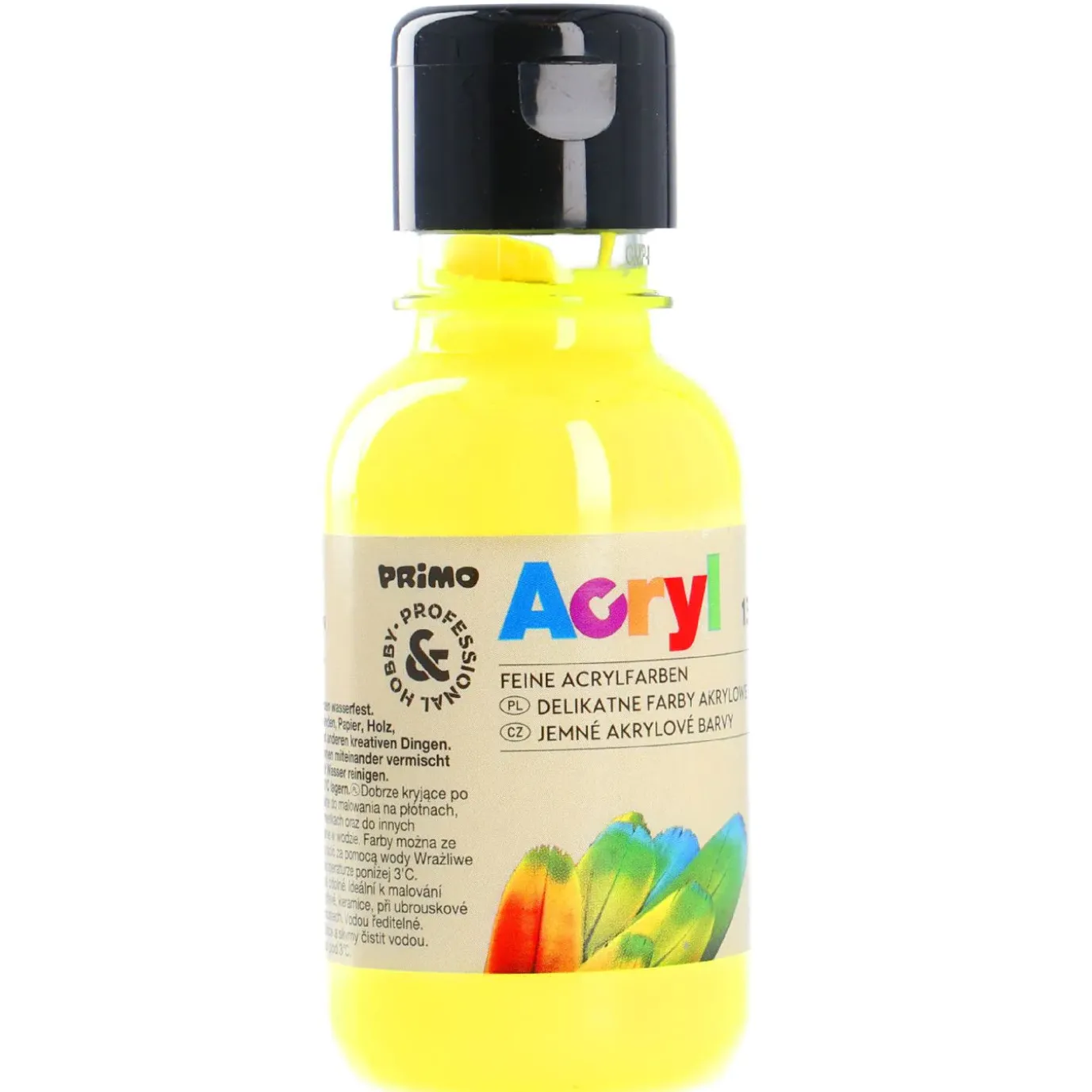 NANU-NANA Acrylfarbe, Gelb-fluoreszierend, 130 Ml