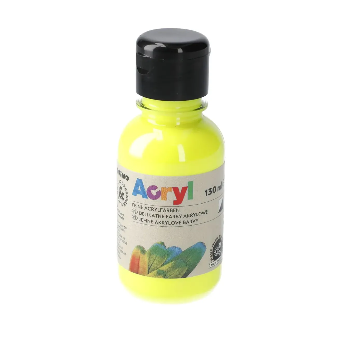 NANU-NANA Acrylfarbe, Gelb-fluoreszierend, 130 Ml