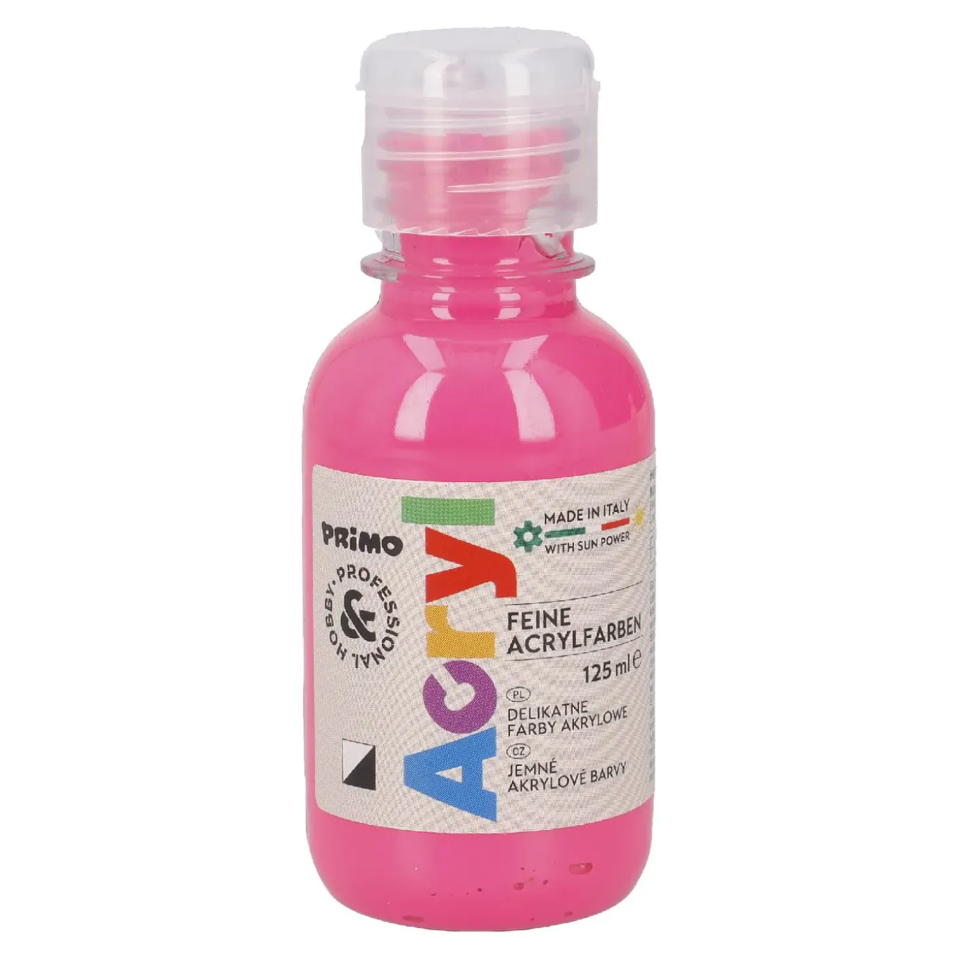 NANU-NANA Acrylfarbe, Pink-fluoreszierend, 125 Ml