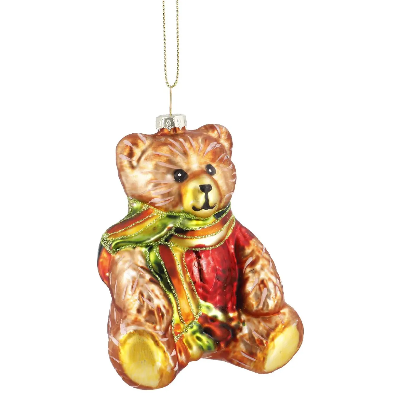 NANU-NANA Anhänger Fancy, Bunt, Teddy/Schal, 9 Cm