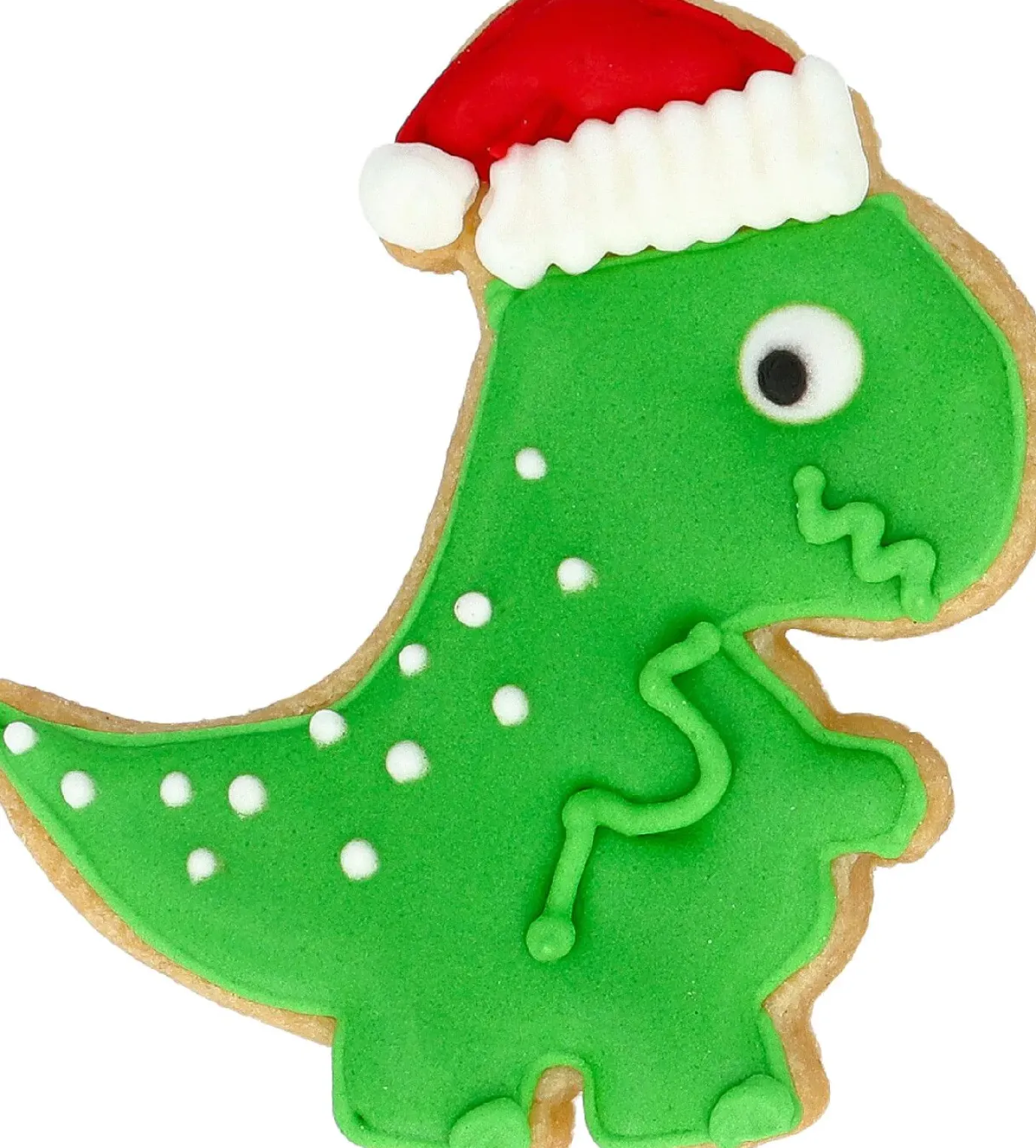 NANU-NANA Ausstechform Weihnachts-Dino, 7 Cm