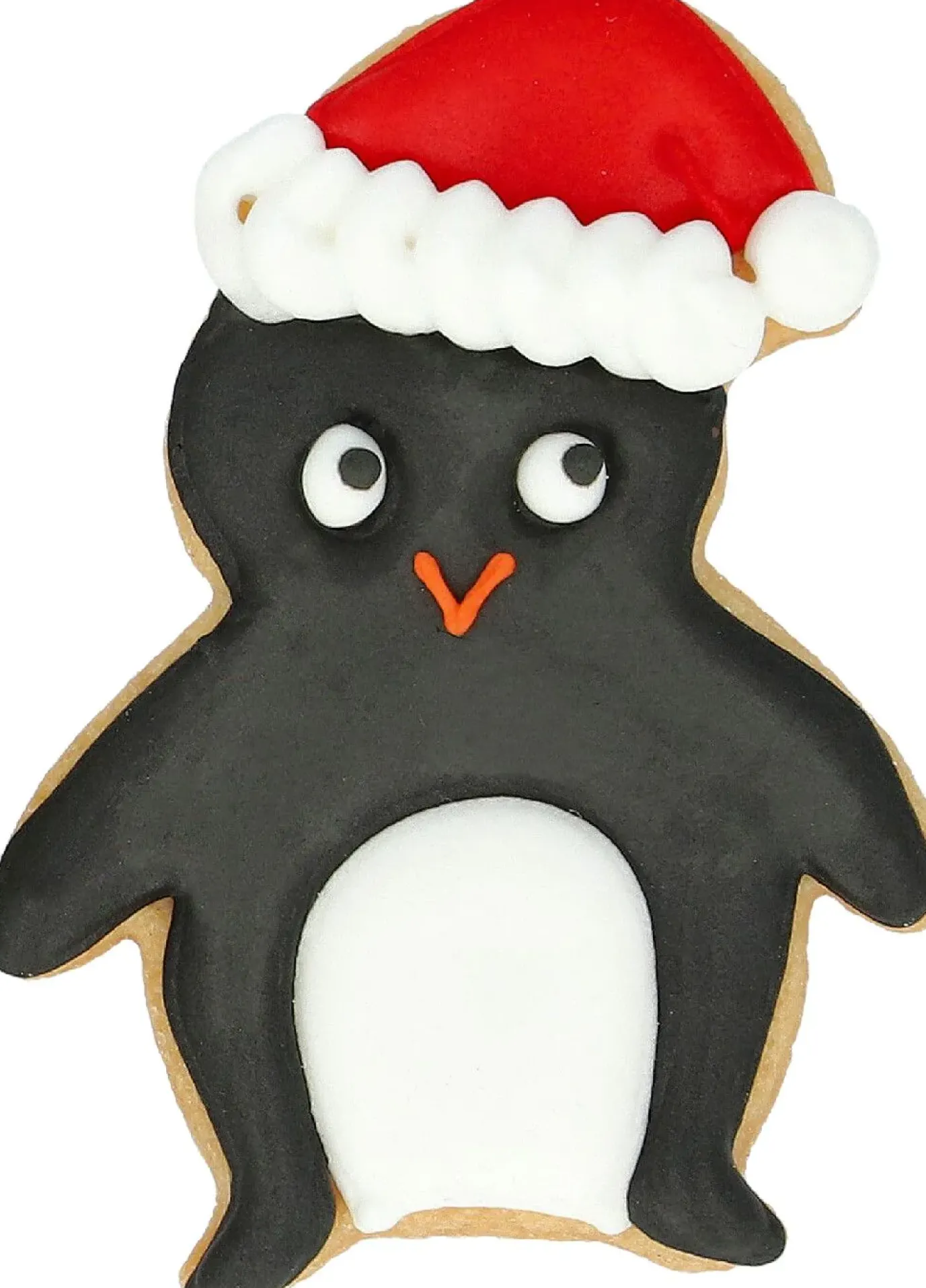 NANU-NANA Ausstechform Weihnachts-Pinguin, 7 Cm