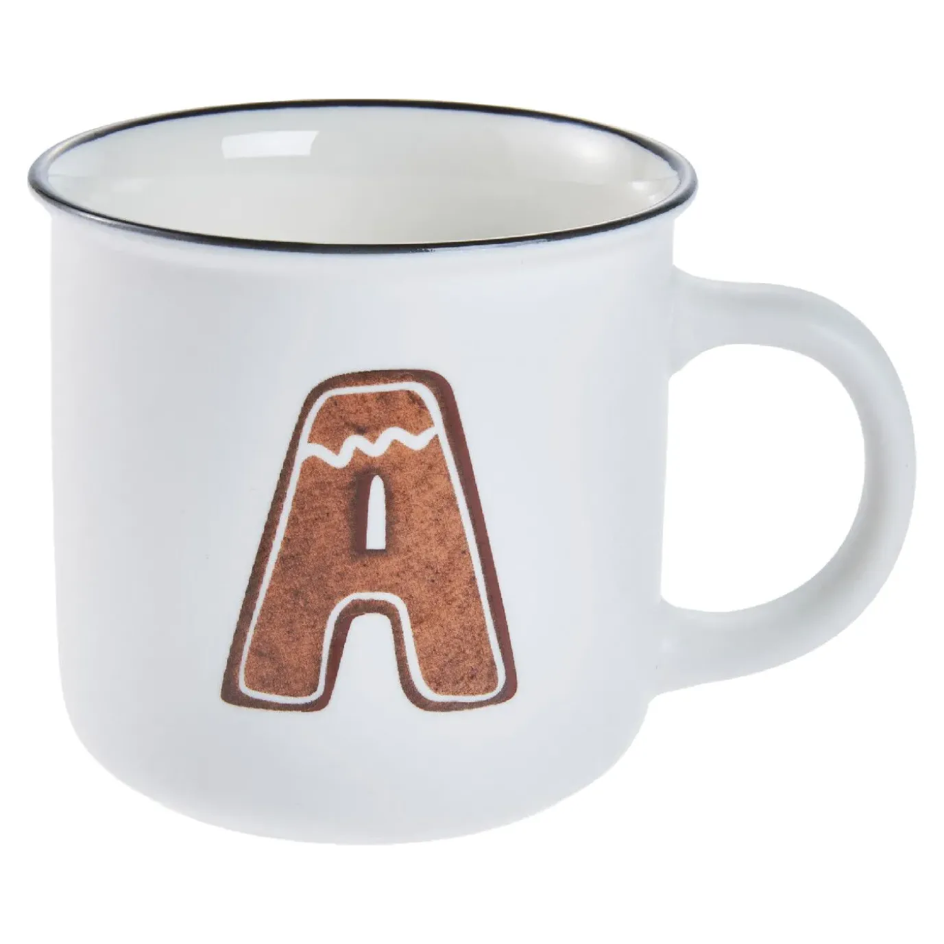 NANU-NANA Becher Buchstabe/Lebkuchen, A, 380 Ml