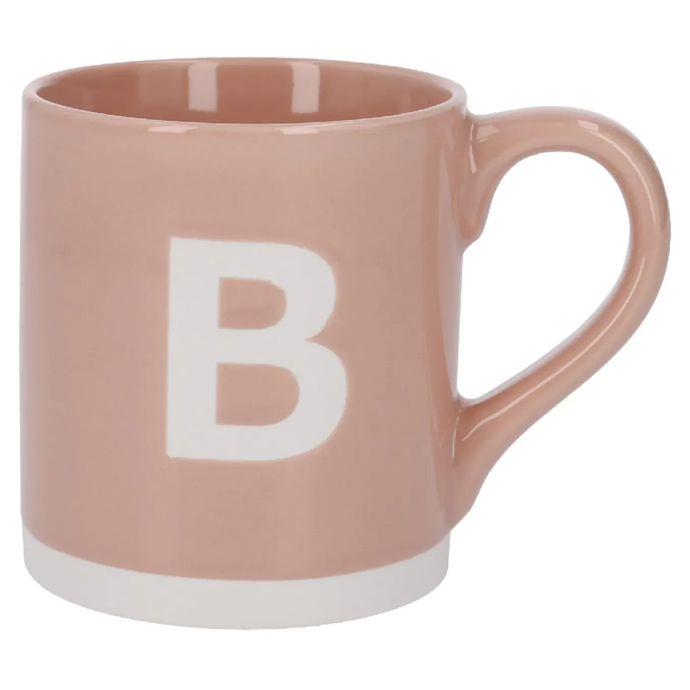 NANU-NANA Becher Buchstabe/Uni, B/rosa, 440 Ml