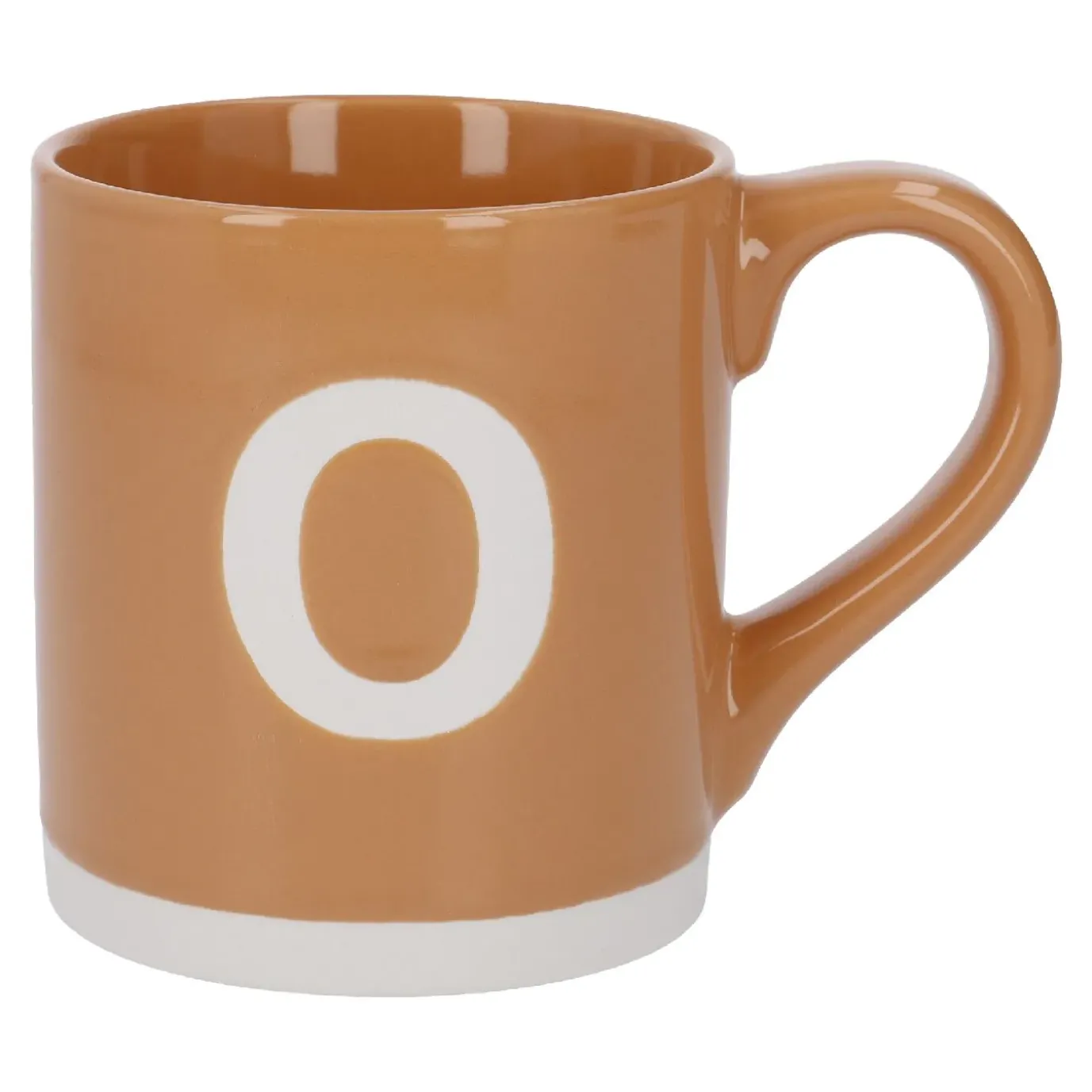 NANU-NANA Becher Buchstabe/Uni, O/orange, 440 Ml