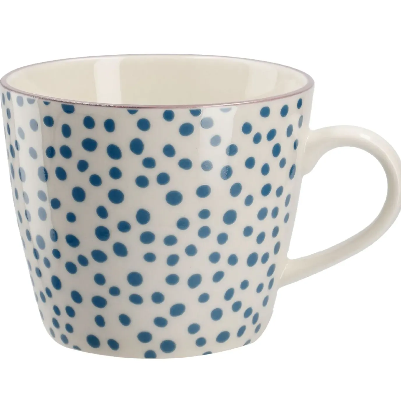 NANU-NANA Becher China, Blau, Dots, 300 Ml