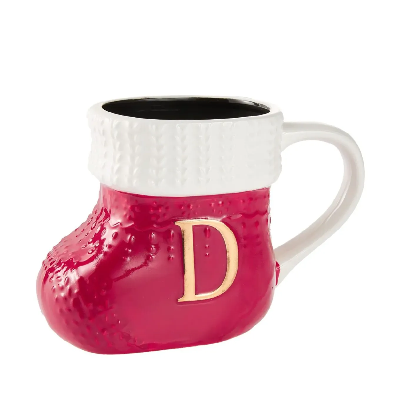 NANU-NANA Becher Stiefel Mit Buchstabe, D/rot, 400 Ml