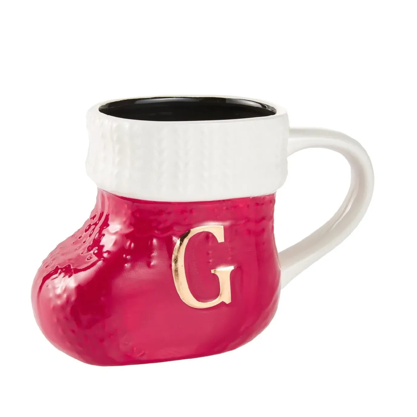 NANU-NANA Becher Stiefel Mit Buchstabe, G/rot, 400 Ml