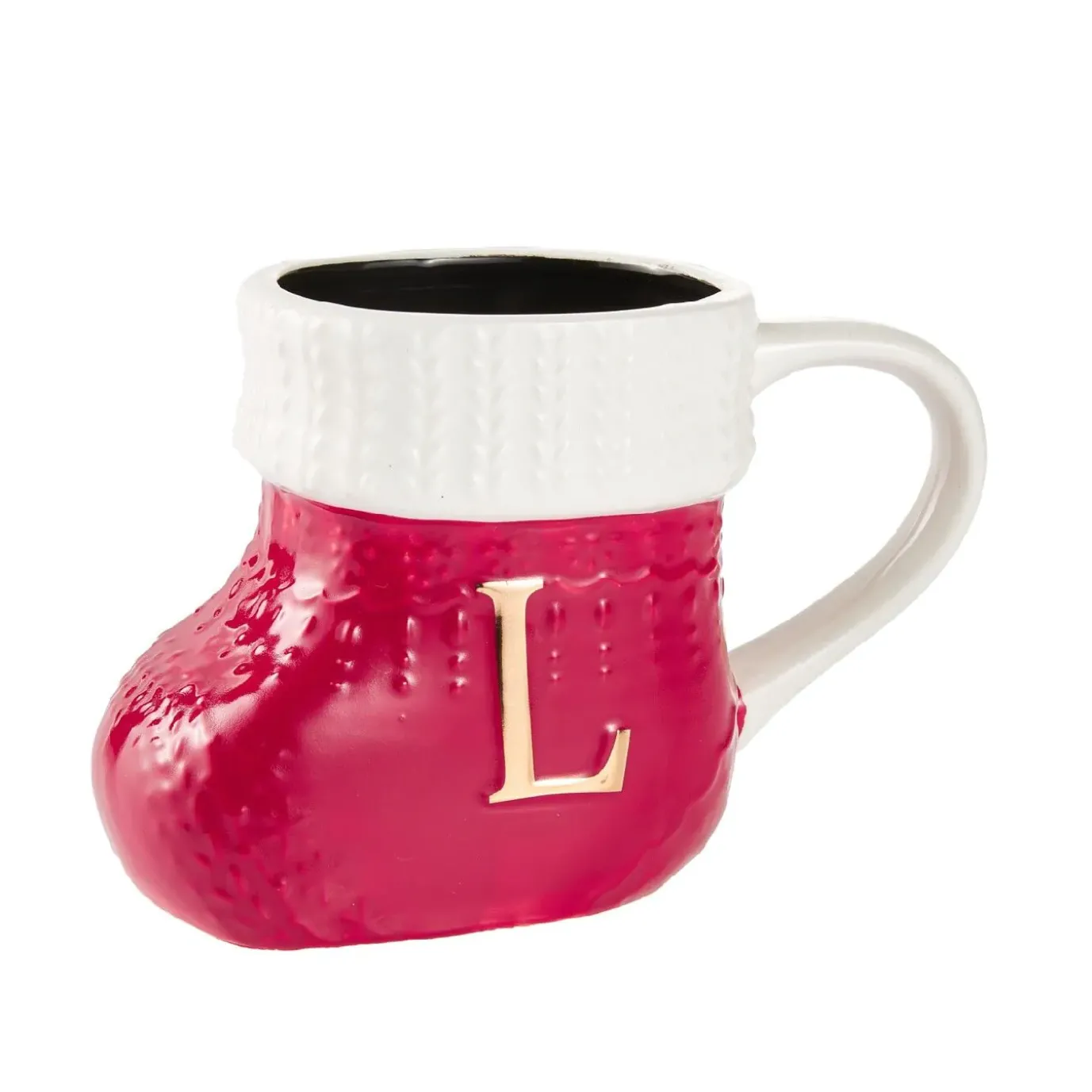 NANU-NANA Becher Stiefel Mit Buchstabe, L/rot, 400 Ml