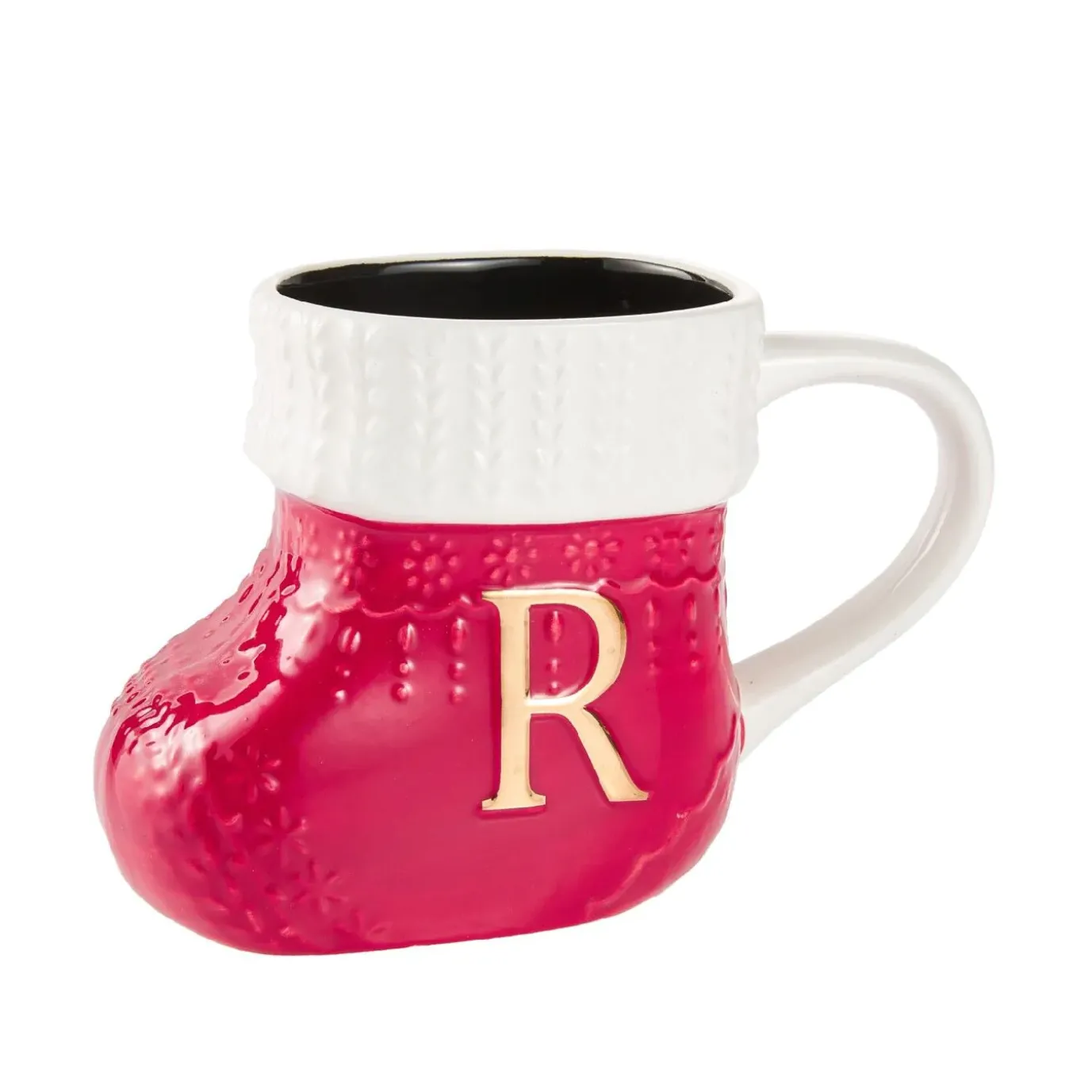 NANU-NANA Becher Stiefel Mit Buchstabe, R/rot, 400 Ml