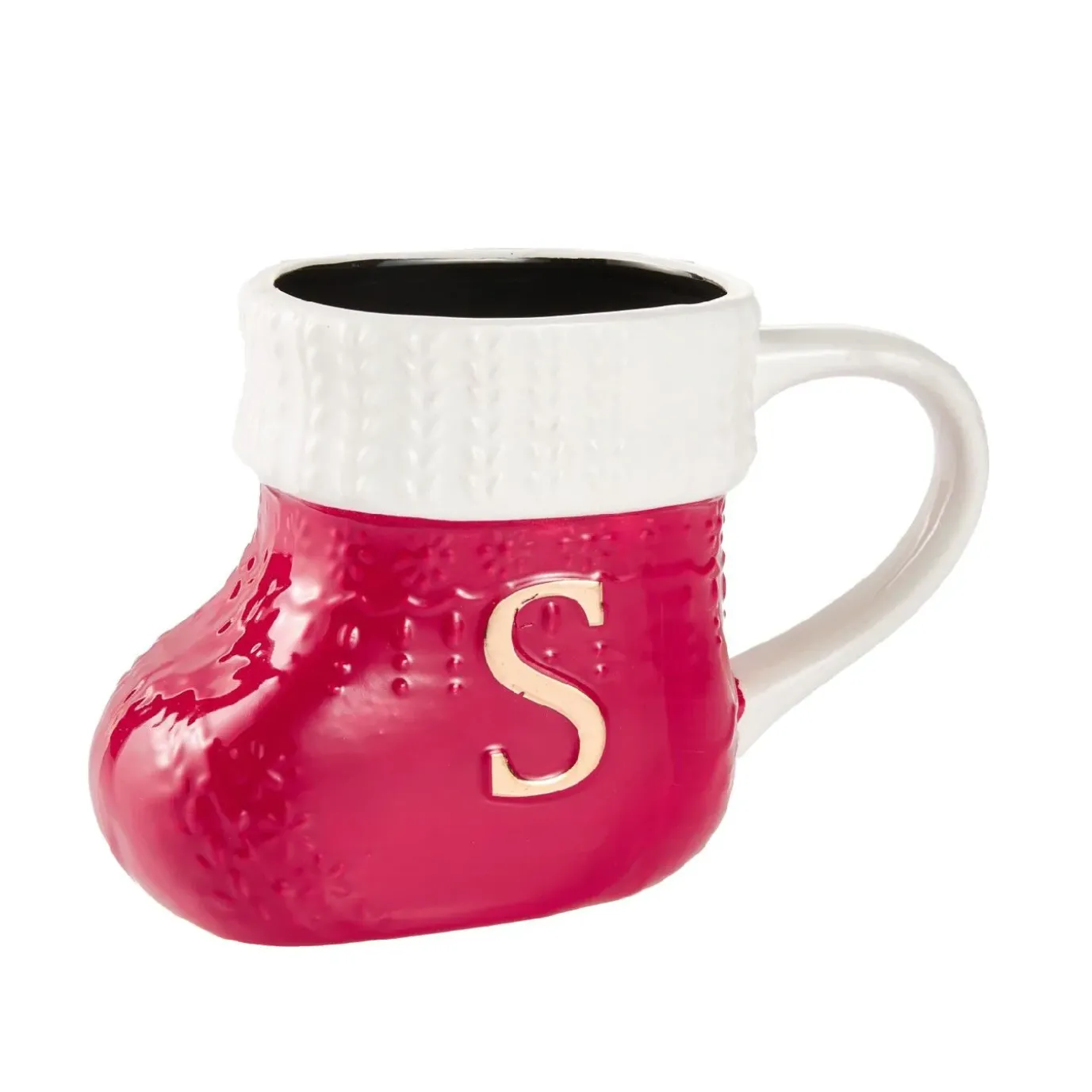 NANU-NANA Becher Stiefel Mit Buchstabe, S/rot, 400 Ml