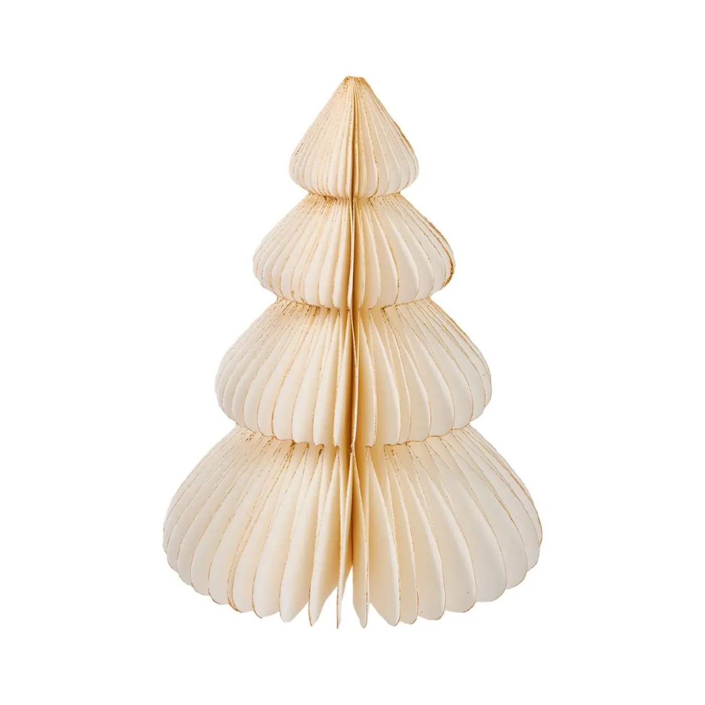 NANU-NANA Deko-Baum Wabe, Creme/4 Stufen, 20 Cm