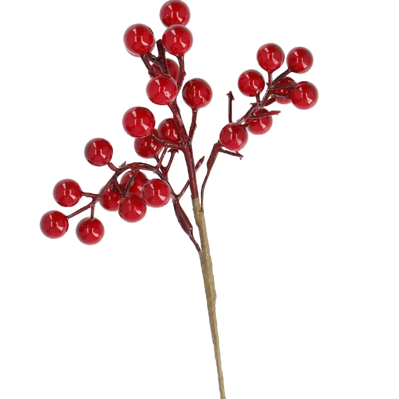 NANU-NANA Deko-Stecker, Beeren Groß, Rot, 20 Cm