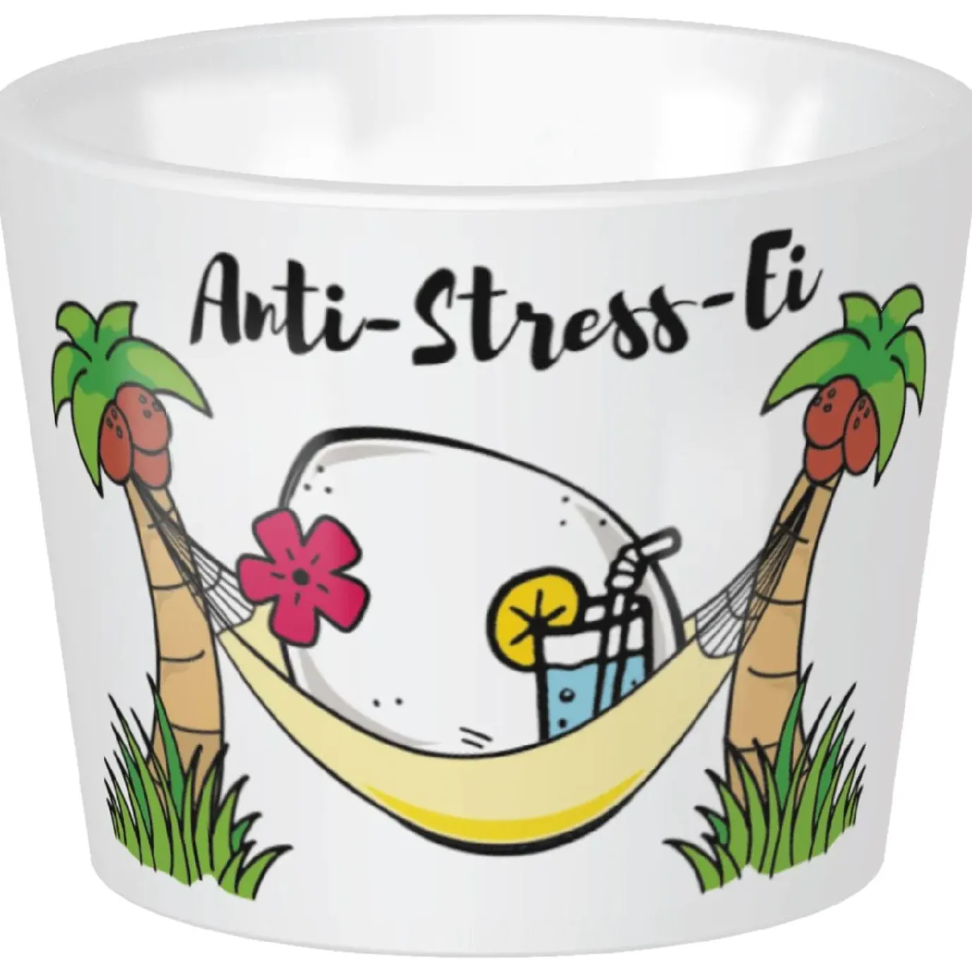 NANU-NANA Eierbecher, Anti-Stress-Ei