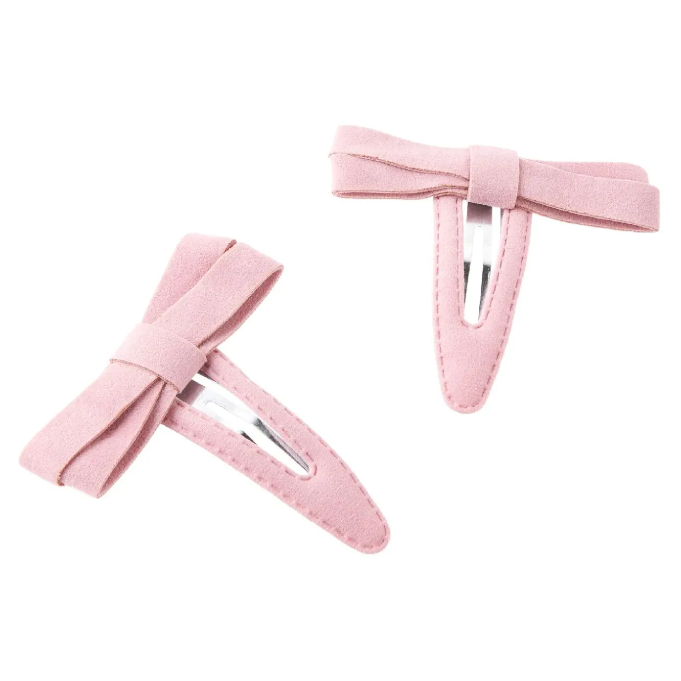 NANU-NANA 2er Set Haarspange Weihnachten, Rosa