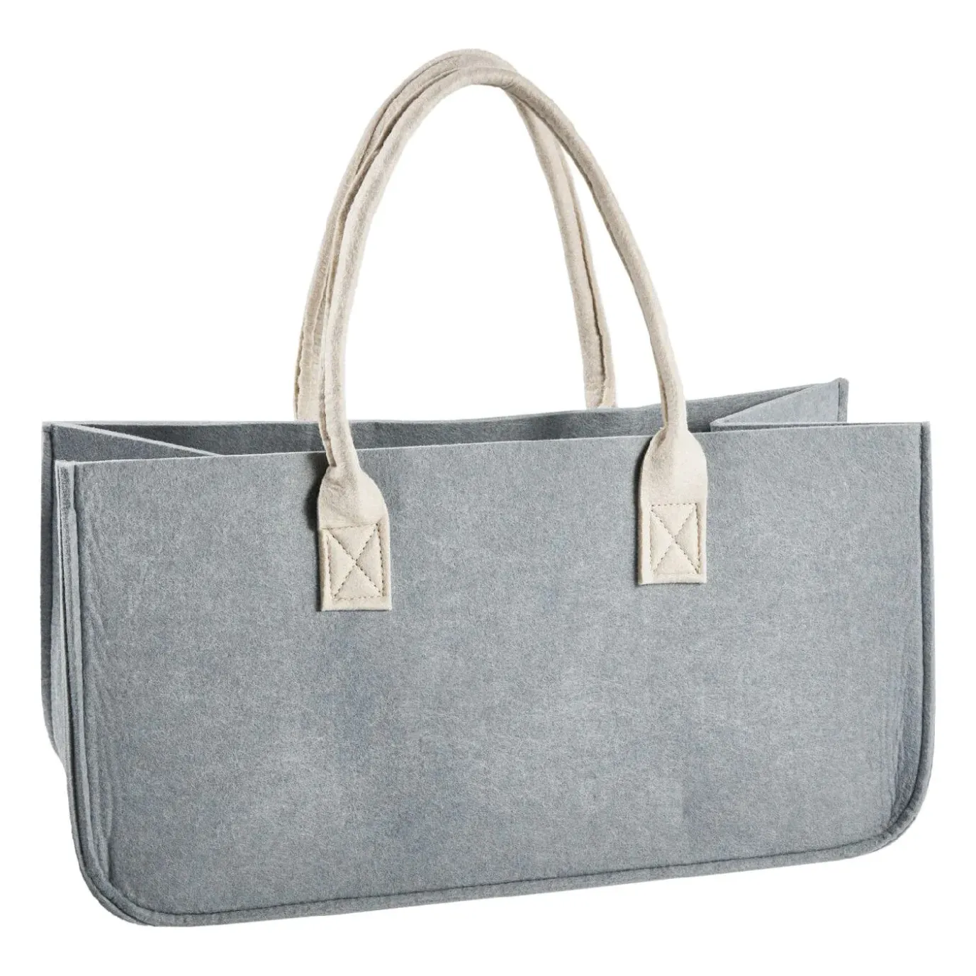 NANU-NANA Filztasche Kamin, Mint/beige