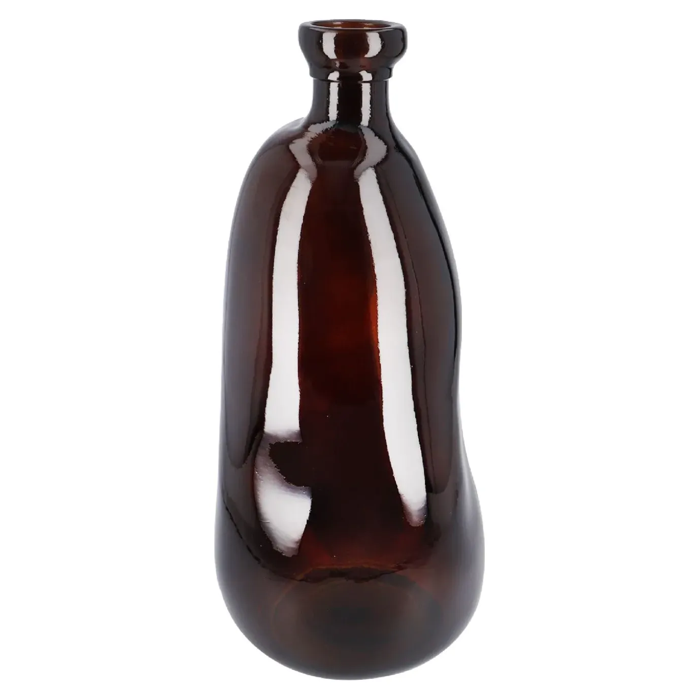 NANU-NANA Flaschenvase Miguel, Braun, 51 Cm