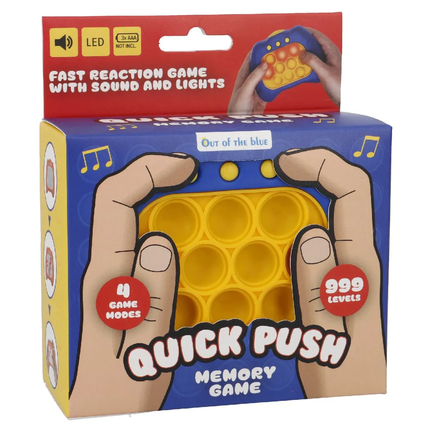 NANU-NANA Geduldsspiel Pop It, LED