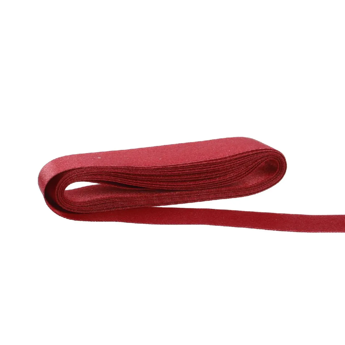 NANU-NANA Geschenkband Satin, Bordeaux, 25 Mm X 3 M