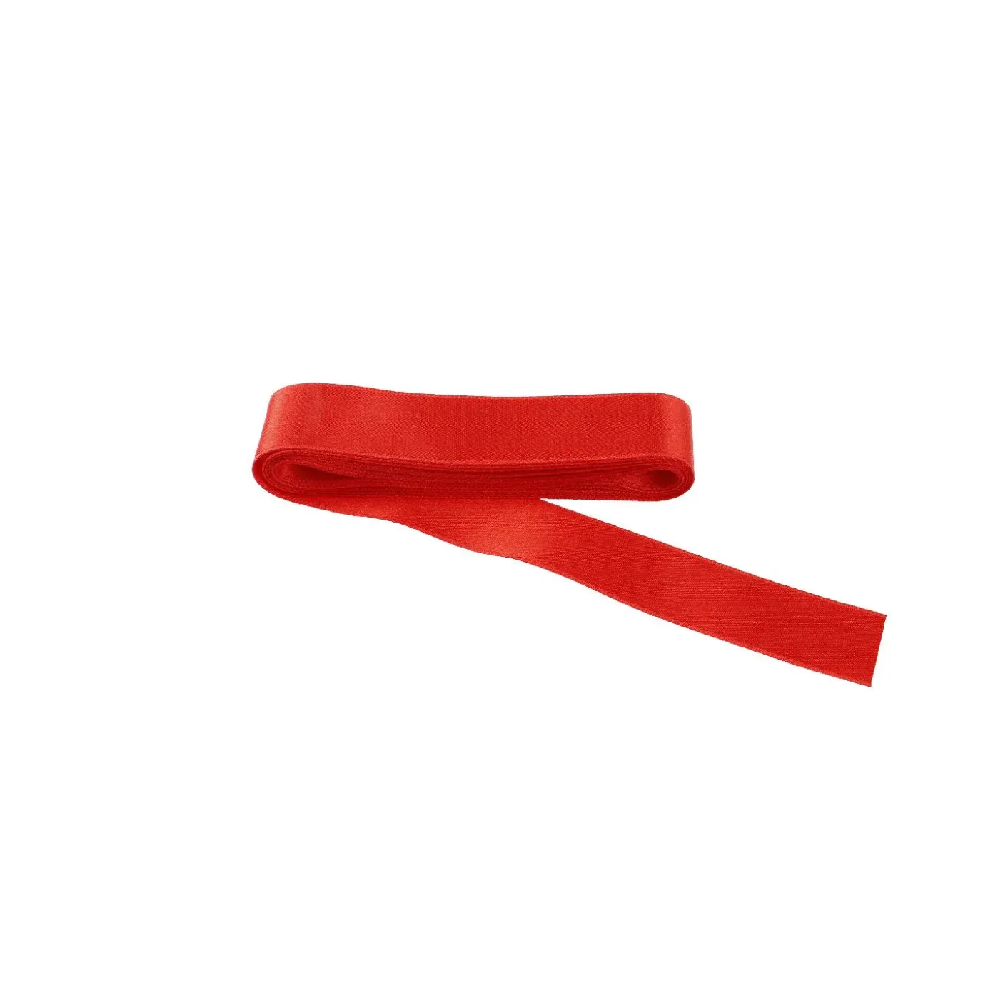 NANU-NANA Geschenkband Satin, Rot, 25 Mm X 3 M