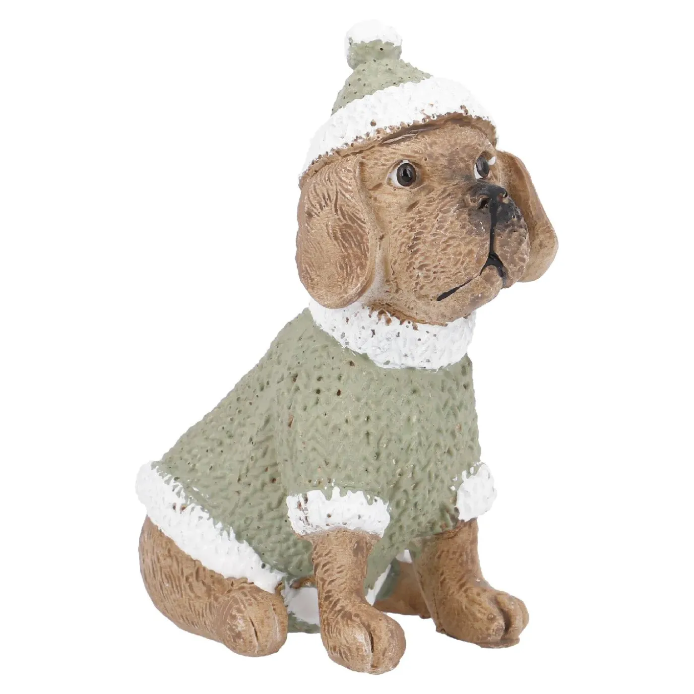 NANU-NANA Hund Mit Mütze, Pullover/sitzend, 10 Cm