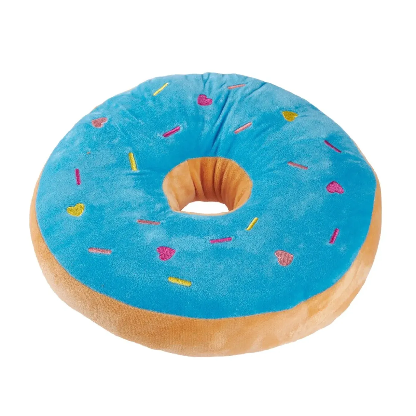 NANU-NANA Kissen Donut, Blau, 31 Cm