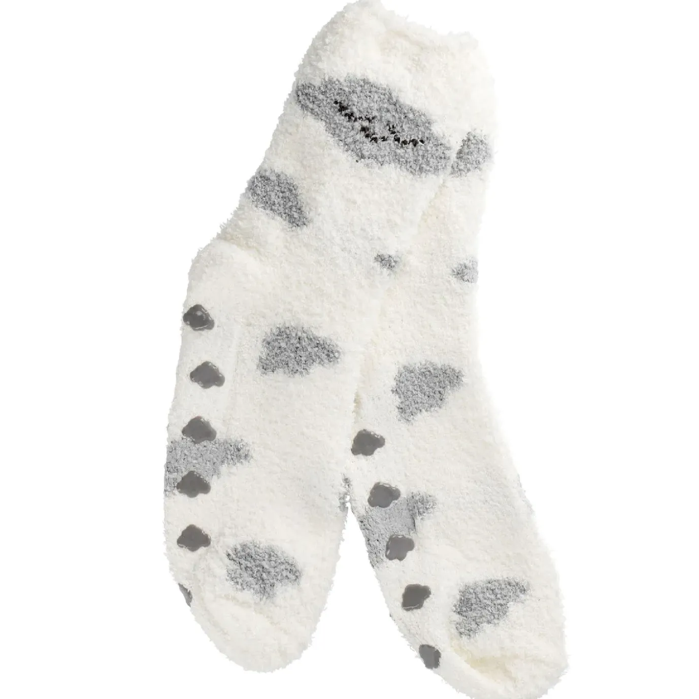 NANU-NANA Kuschelsocken Anti-Rutsch, Wolke/offwhite