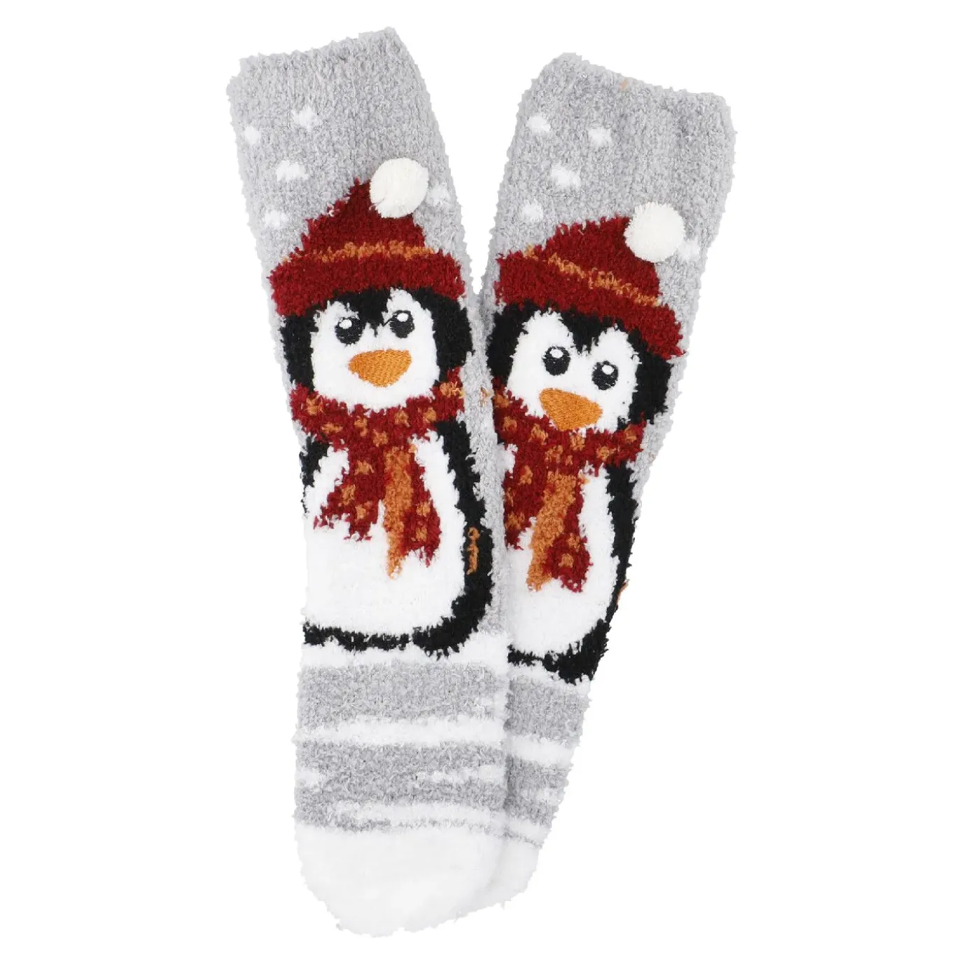 NANU-NANA Kuschelsocken 3D/Xmas, Pinguin