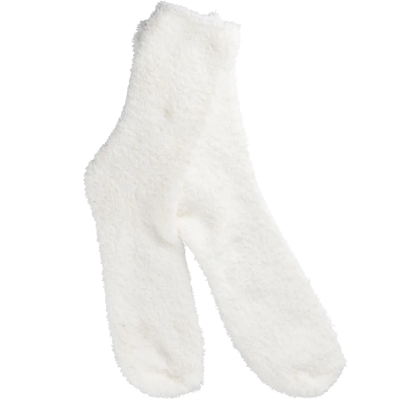 NANU-NANA Kuschelsocken Uni, Offwhite, One Size