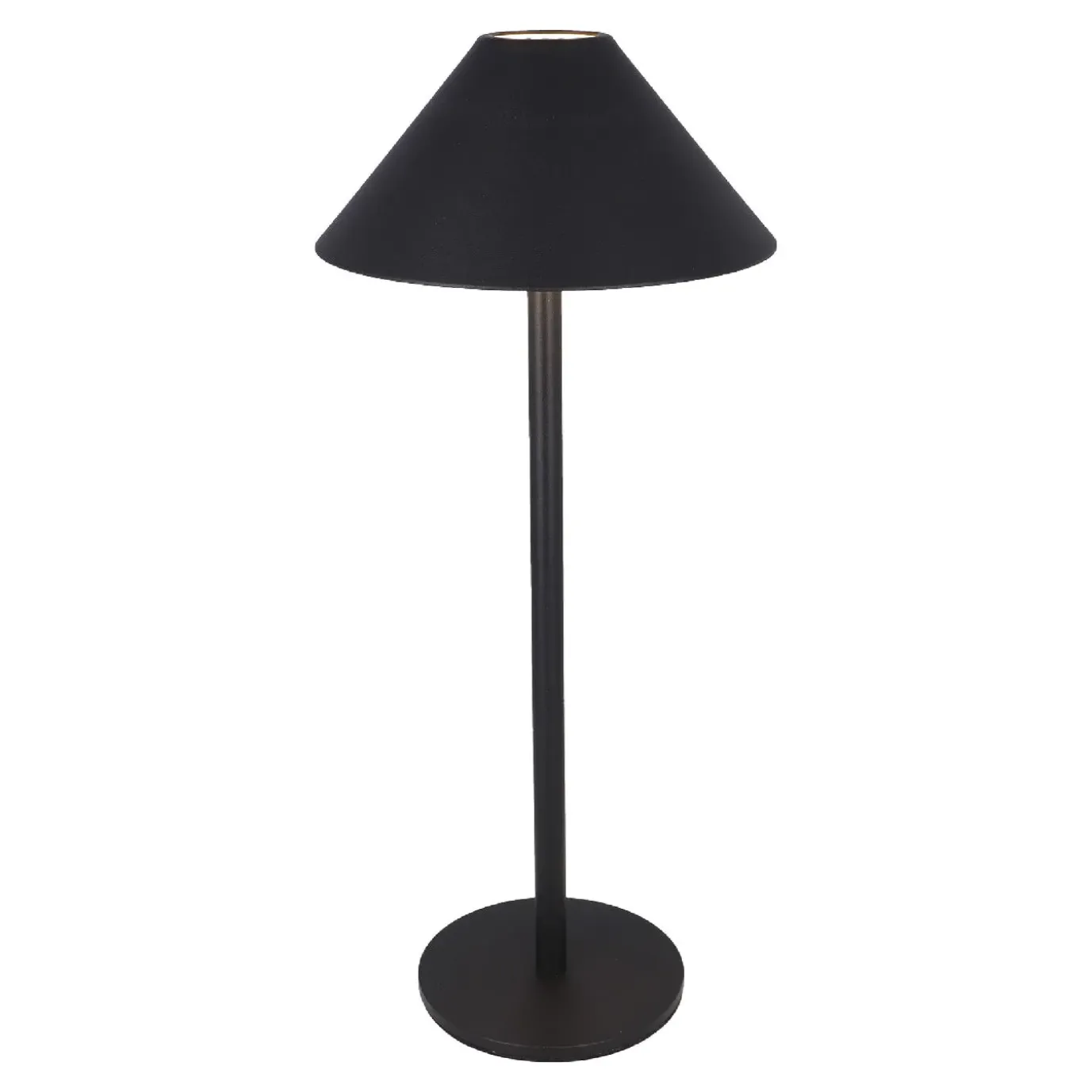 NANU-NANA LED-Tischlampe Schirm, Schwarz, 34 Cm