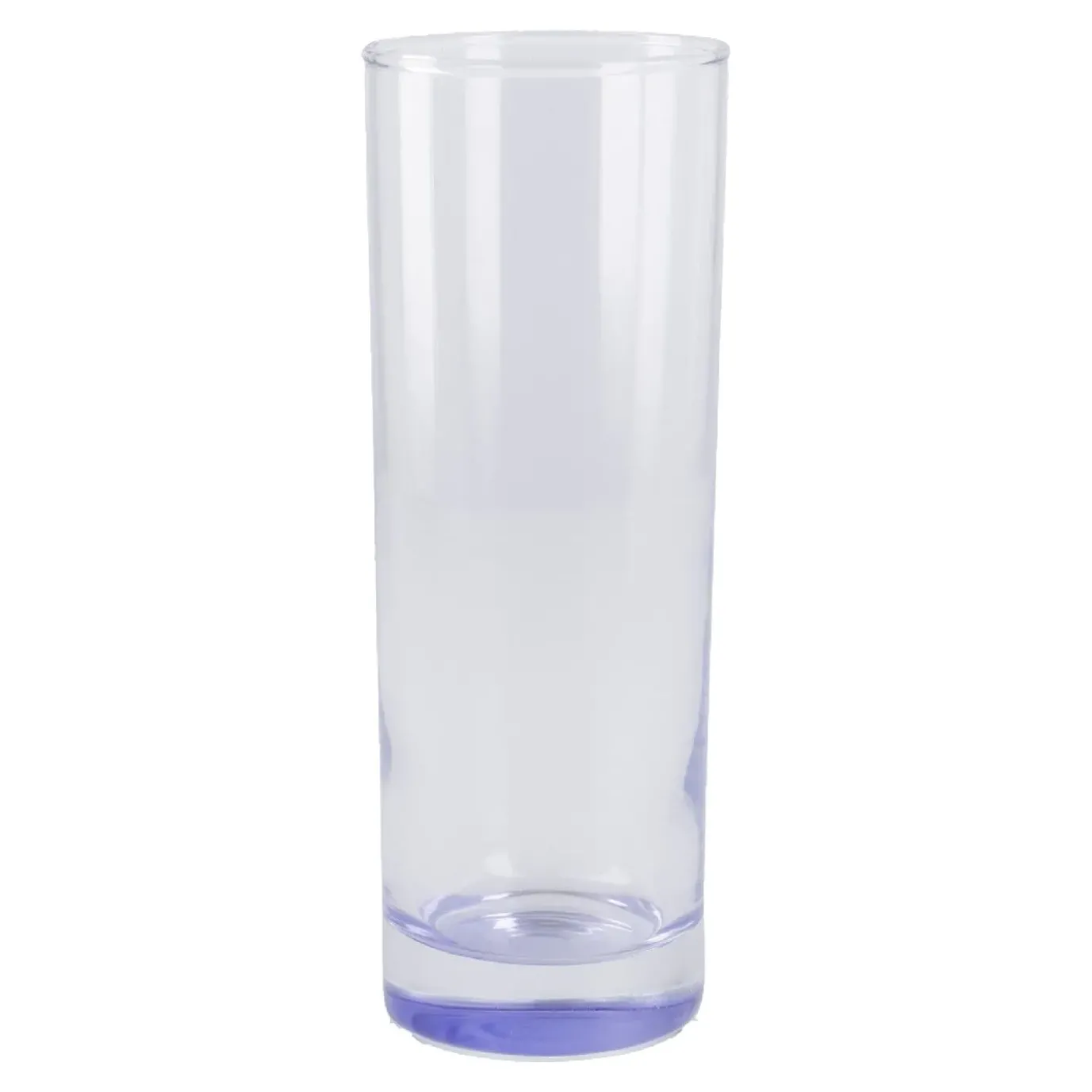 NANU-NANA Longdrink-Glas Farbboden, Lila, 300 Ml