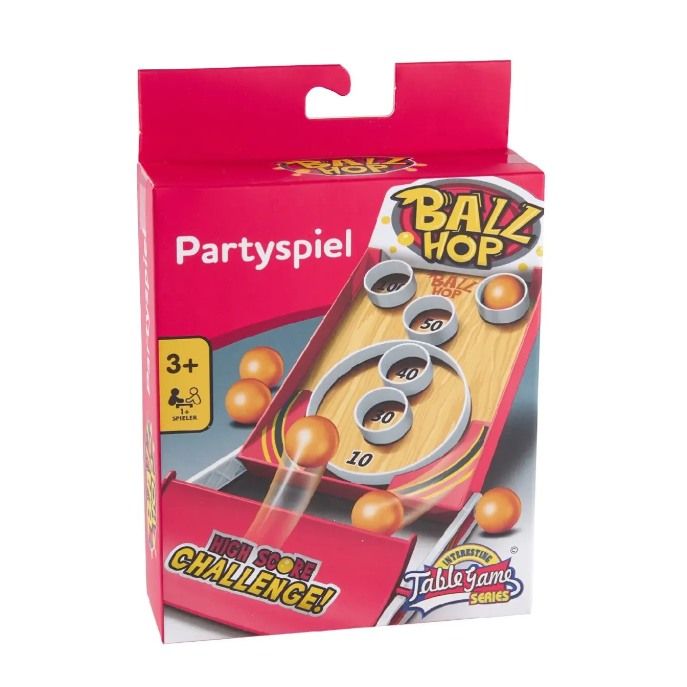 NANU-NANA Mini-Spiel Ball-Hop, Rot