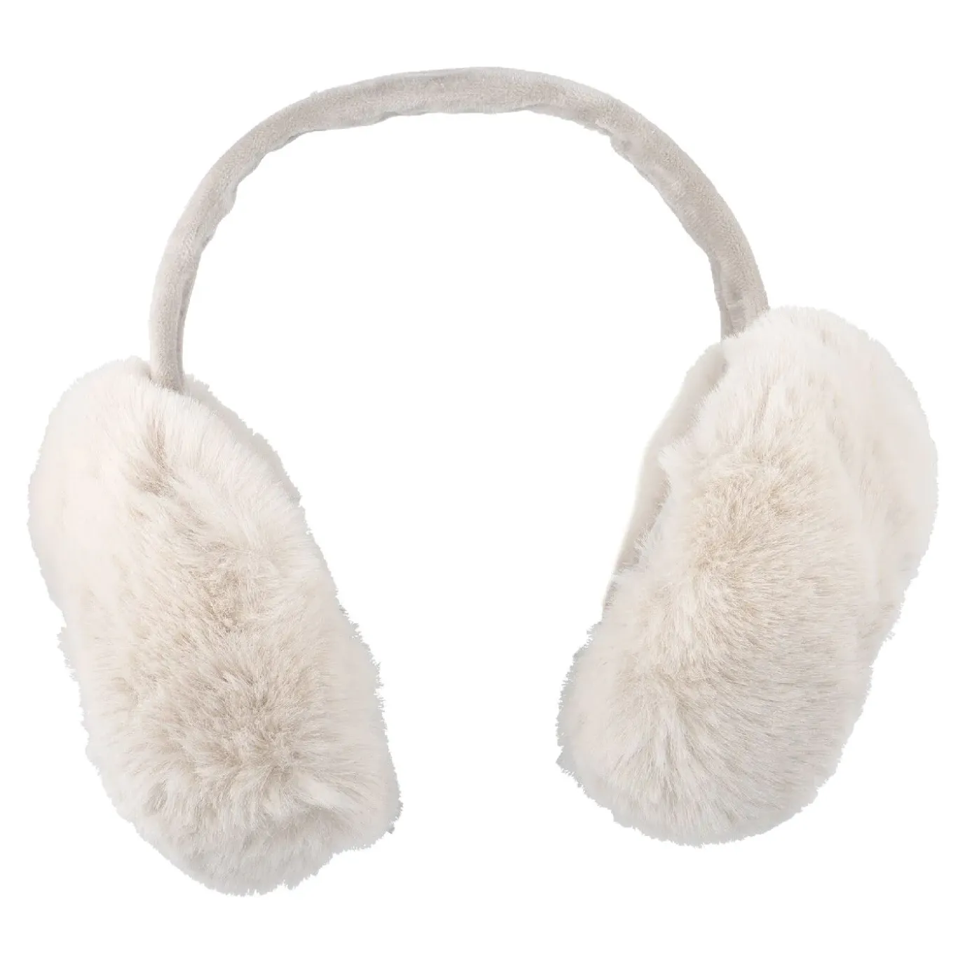 NANU-NANA Ohrenwärmer Fluffy XXL, Creme