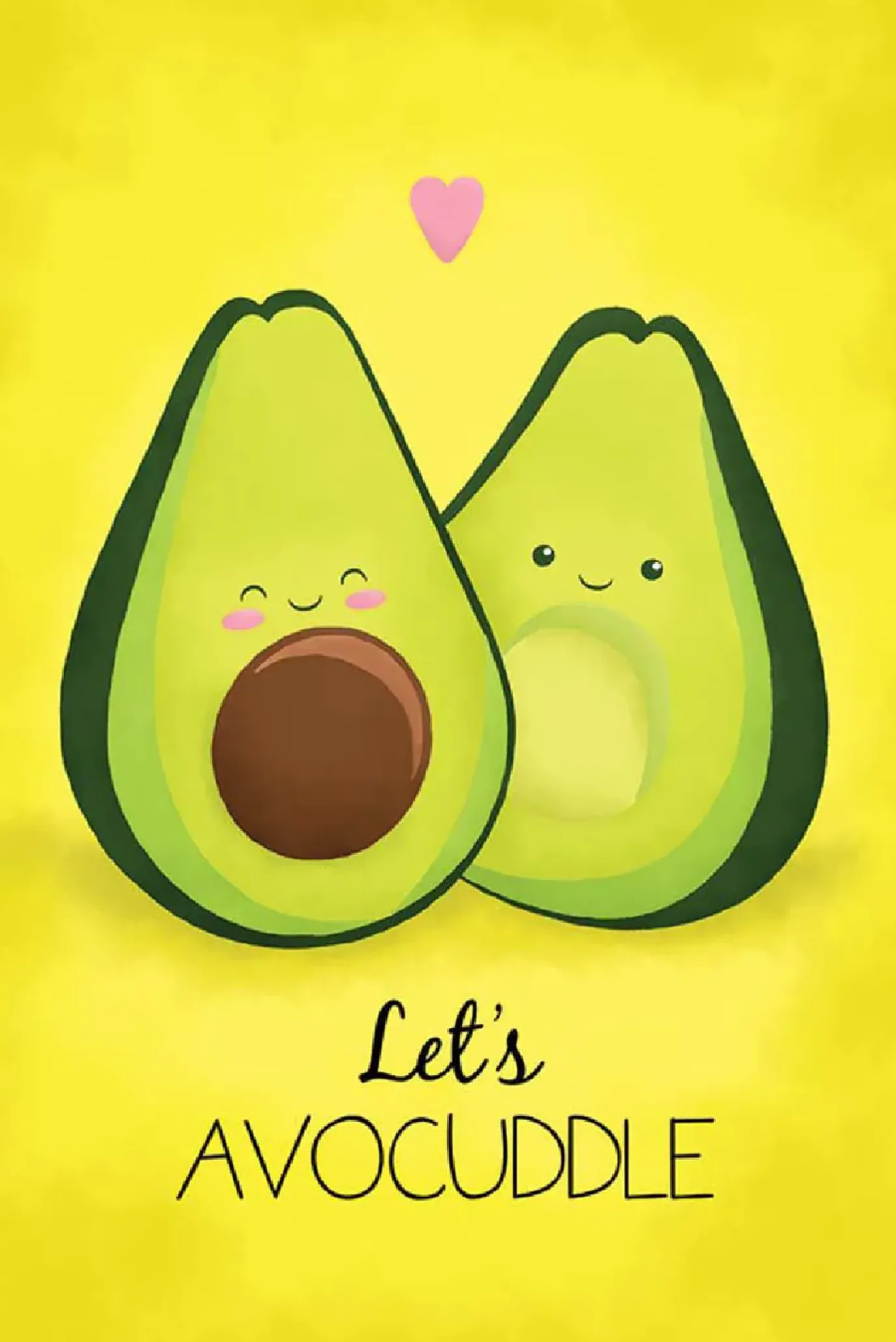 NANU-NANA Poster Avocado - Let's Avocuddle, Nr. 64