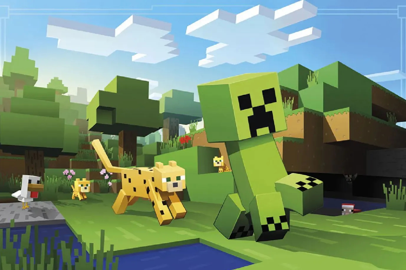 NANU-NANA Poster Minecraft Ocelot Chase, Nr. 171