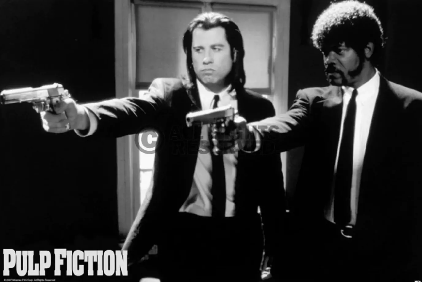 NANU-NANA Poster Pulp Fiction - B/w, Nr. 112