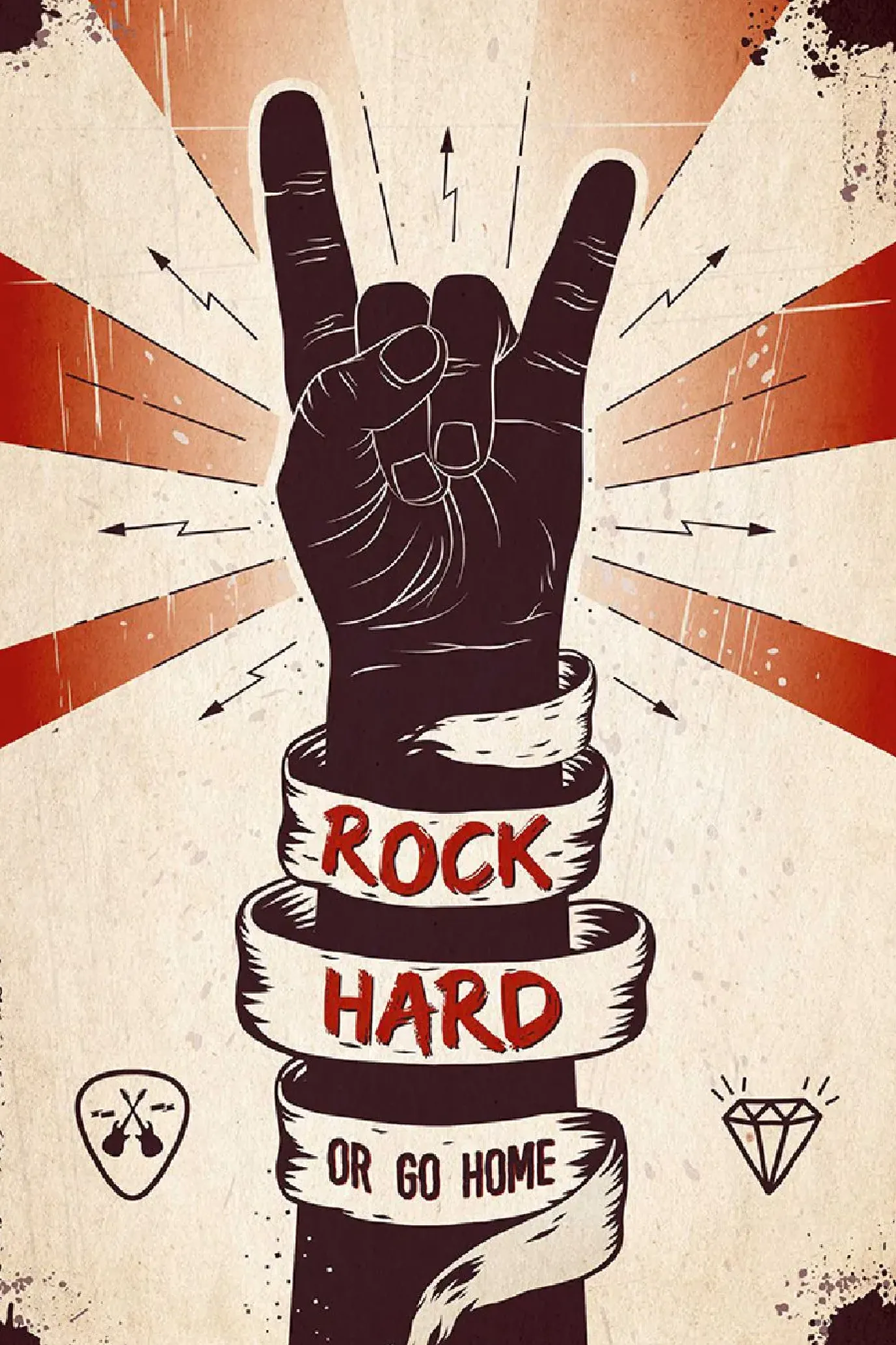 NANU-NANA Poster Rock Hard, Nr. 227