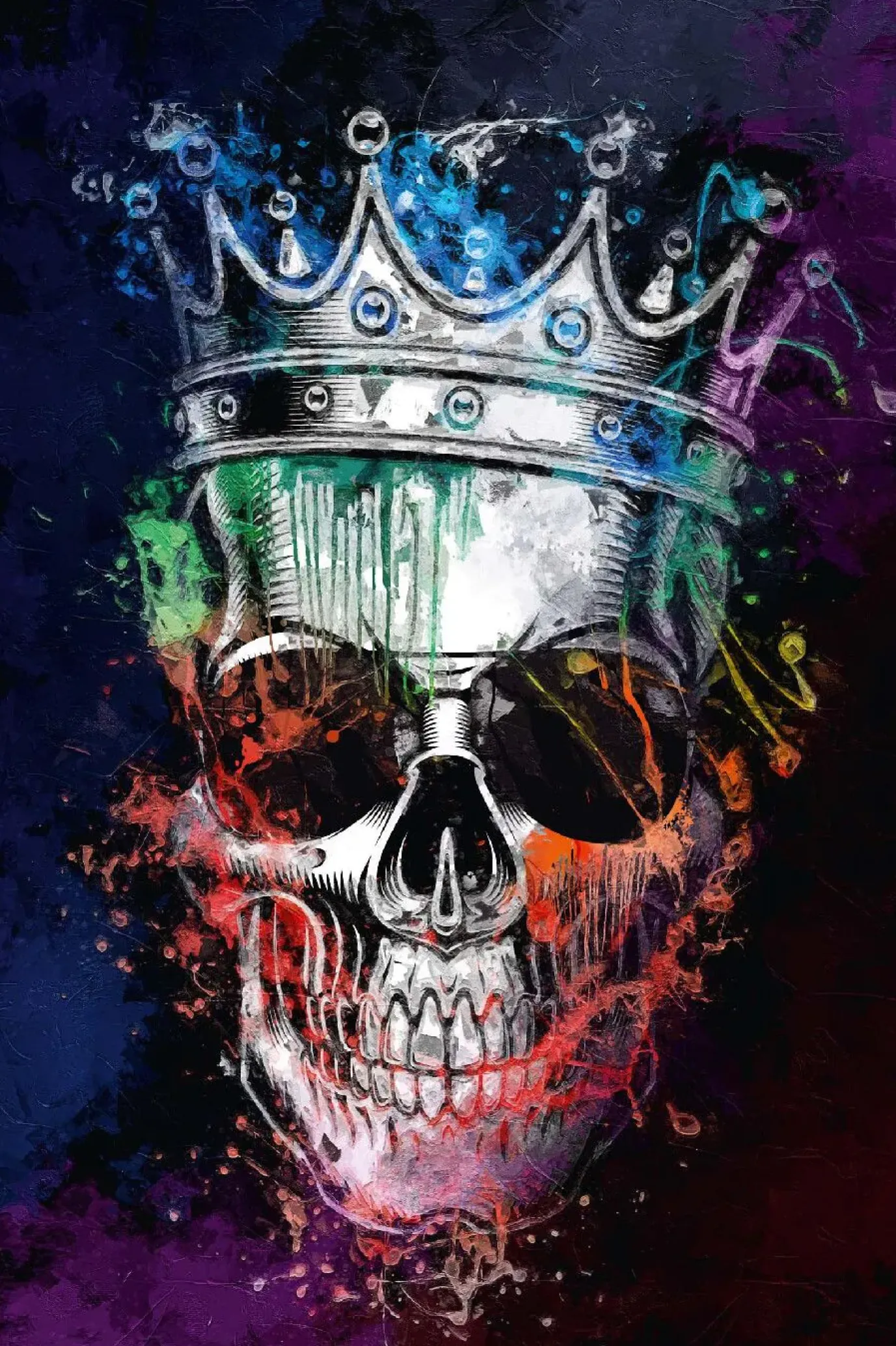 NANU-NANA Poster Skull Crown, Nr. 99