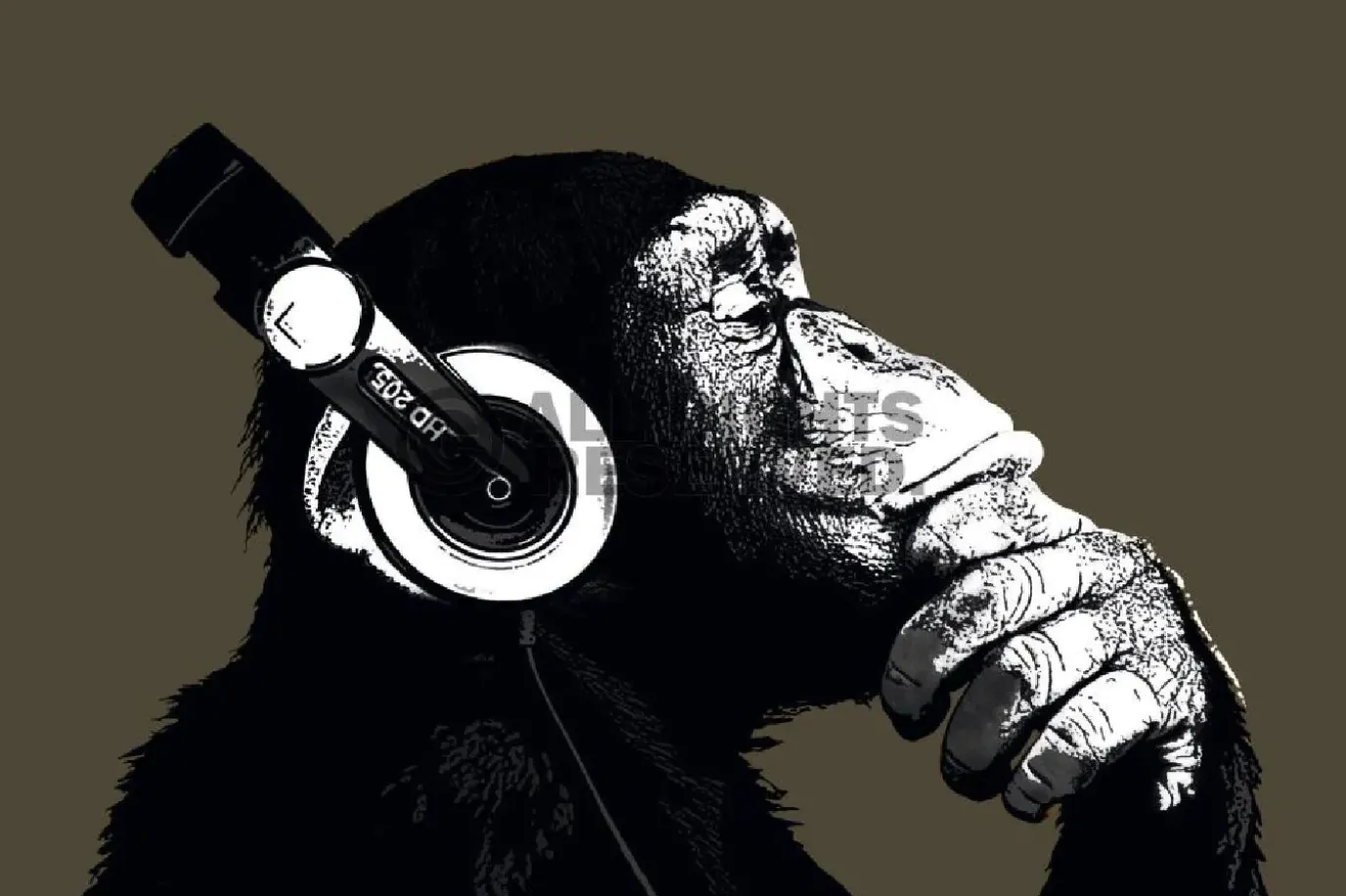 NANU-NANA Poster The Chimp - Stereo, Nr. 155