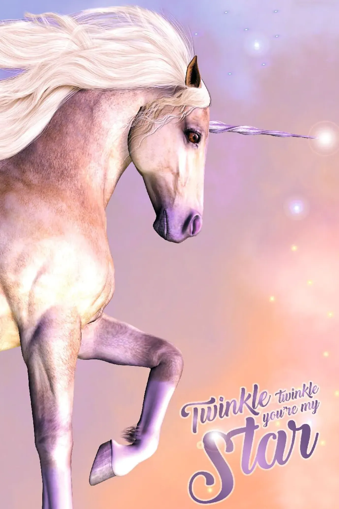 NANU-NANA Poster Unicorn Sparkle, Nr. 101