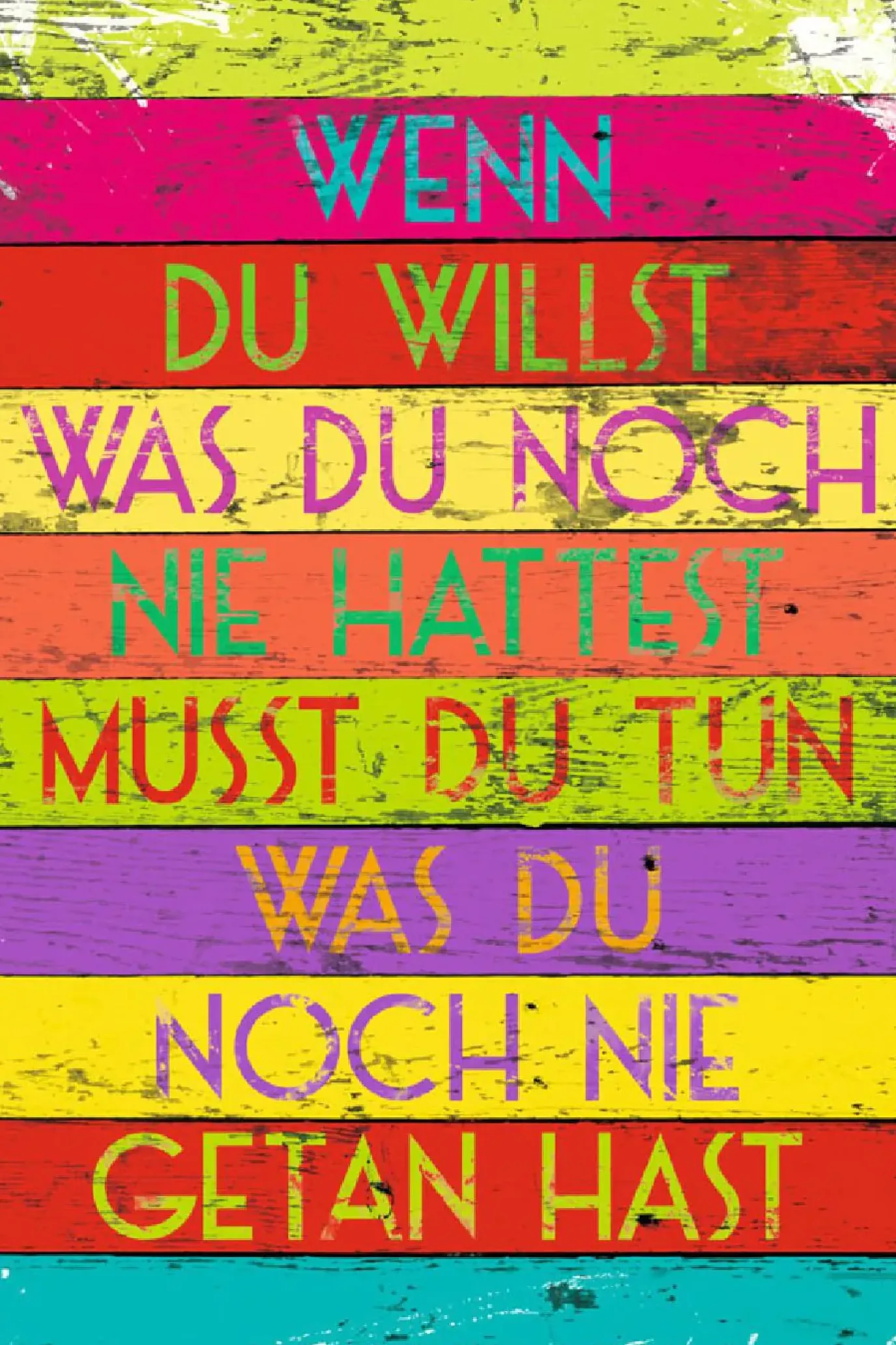 NANU-NANA Poster Wenn Du Willst, Nr. 210