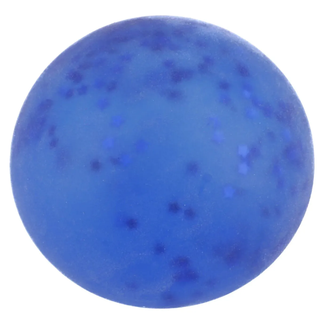 NANU-NANA Quetschball Glitter/Maltose, Blau, 6 Cm