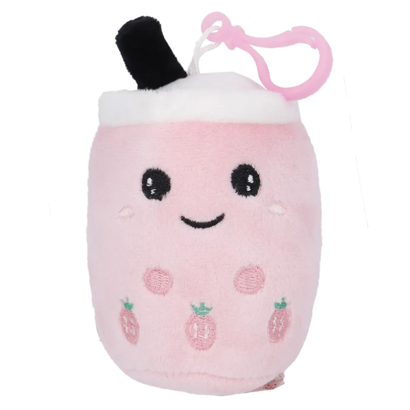 NANU-NANA Schlüsselanhänger Bubbletea, Rosa, 13 Cm