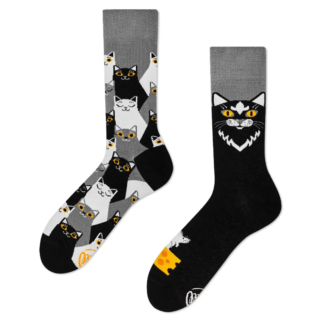 NANU-NANA Socken, Black Cat, Gr. 35-38