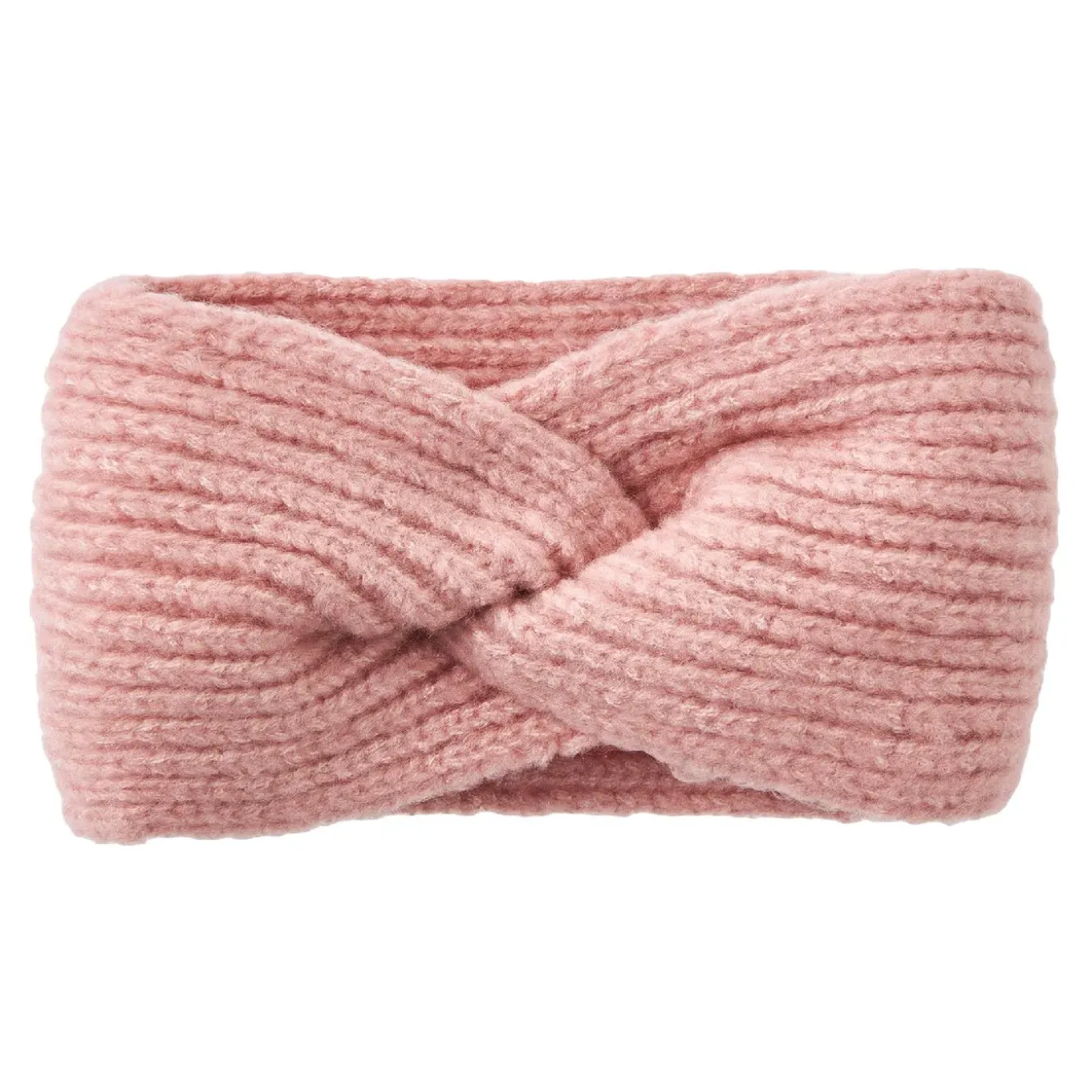 NANU-NANA Stirnband Melange Mit Knoten, Rosa