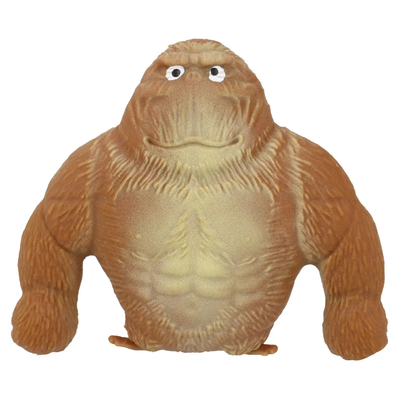 NANU-NANA Stretch-Gorilla Quetsch, Braun, 12 Cm