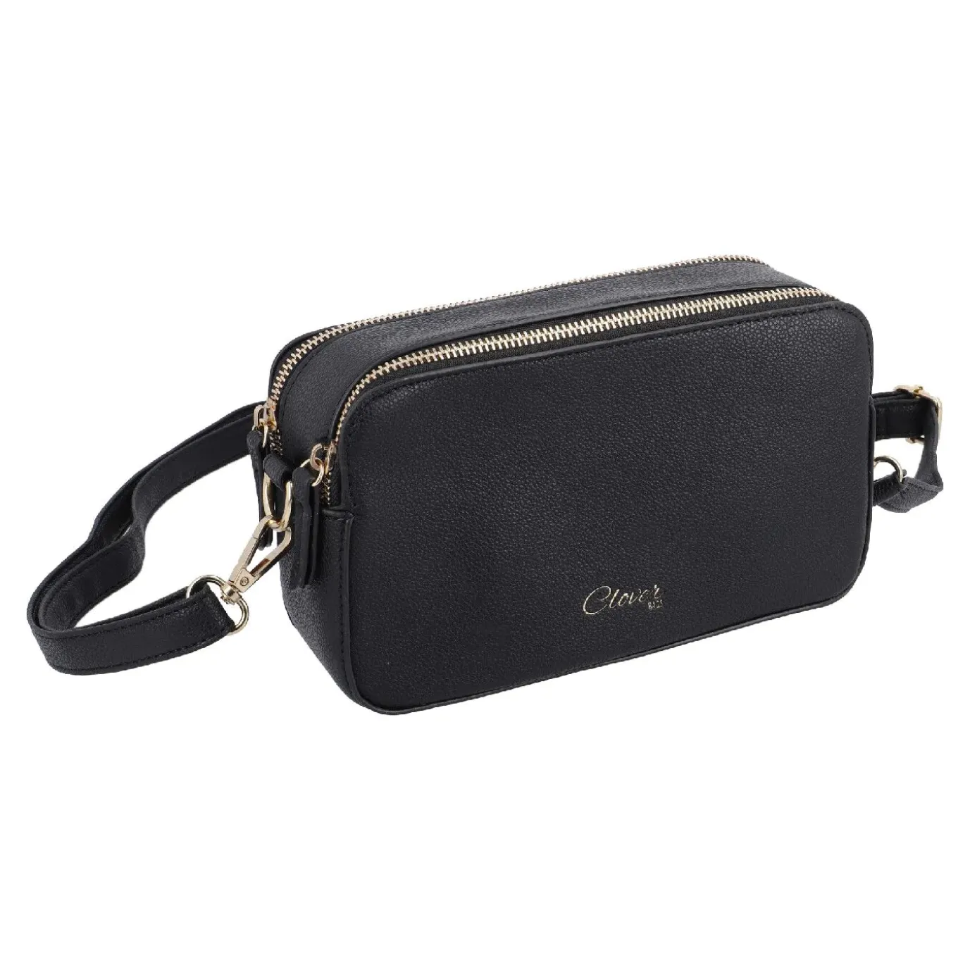 NANU-NANA Tasche Crossbody, 2 Riemen, Schwarz