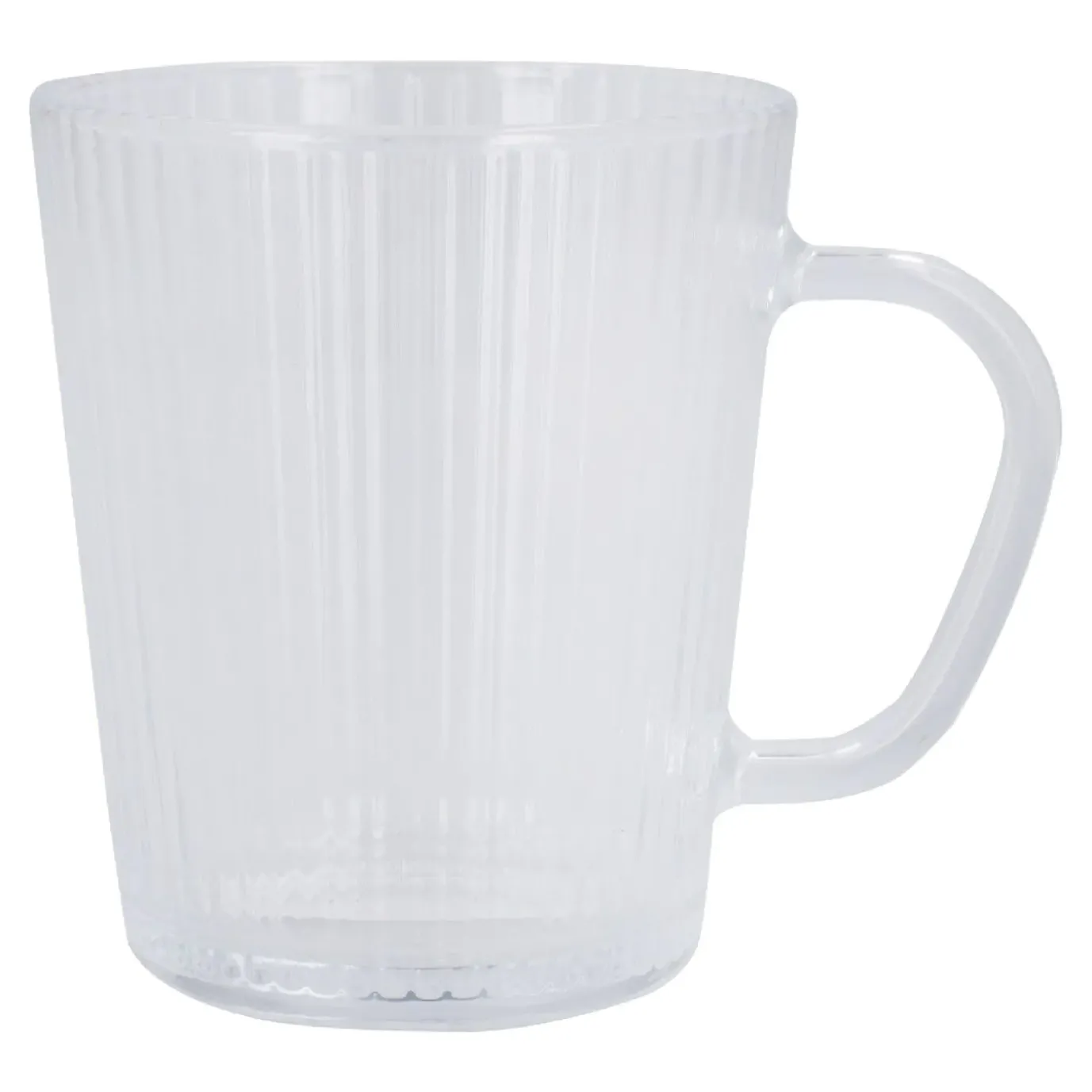 NANU-NANA Teeglas Rillen, Klar, 300 Ml