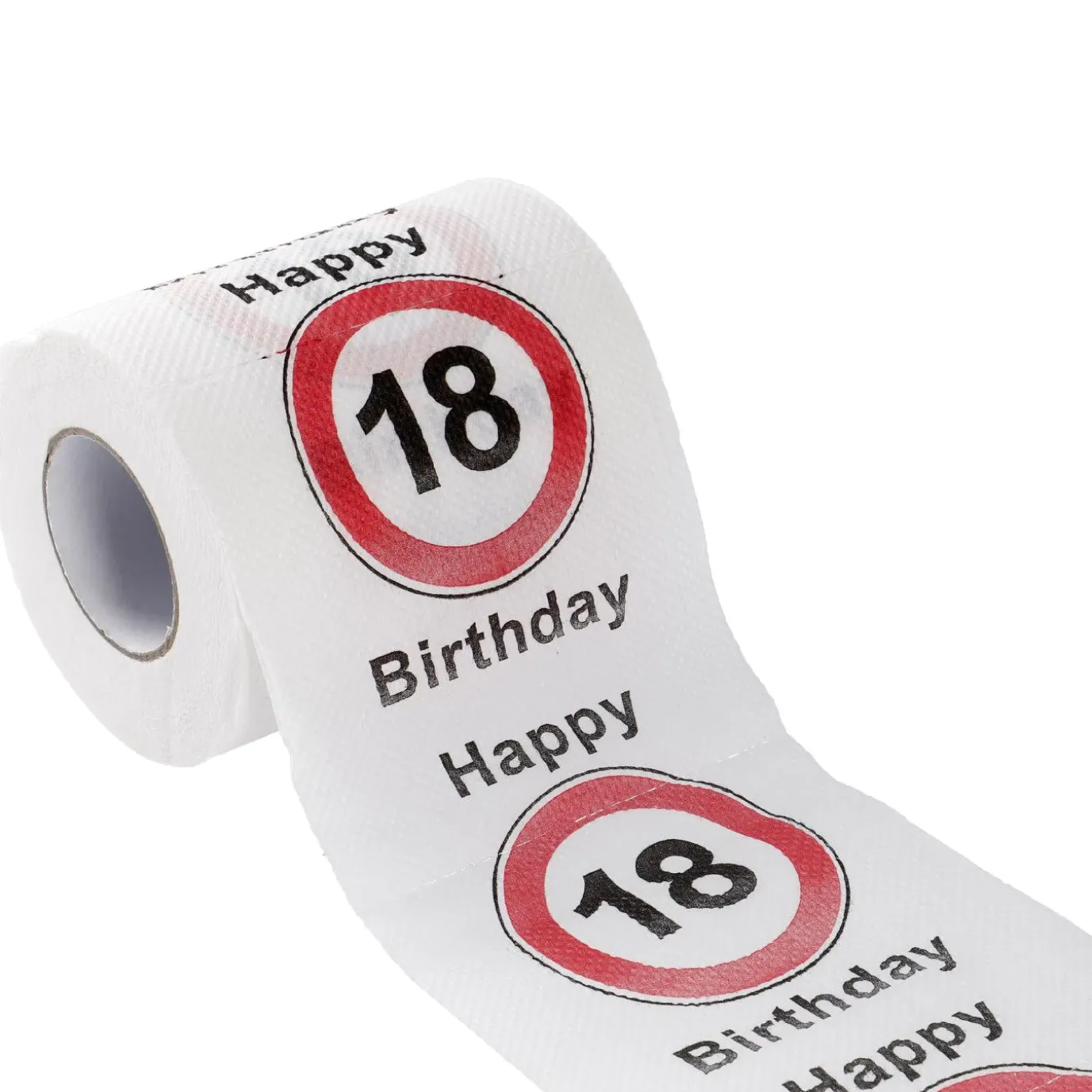 NANU-NANA Toilettenpapier Birthday, 18 Jahre, 24 Meter