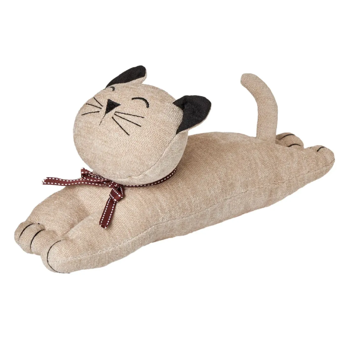 NANU-NANA Türstopper Katze, Liegend/creme, 38 Cm